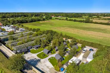 Aerial of the site