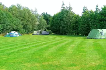 Non electric grass camping pitches