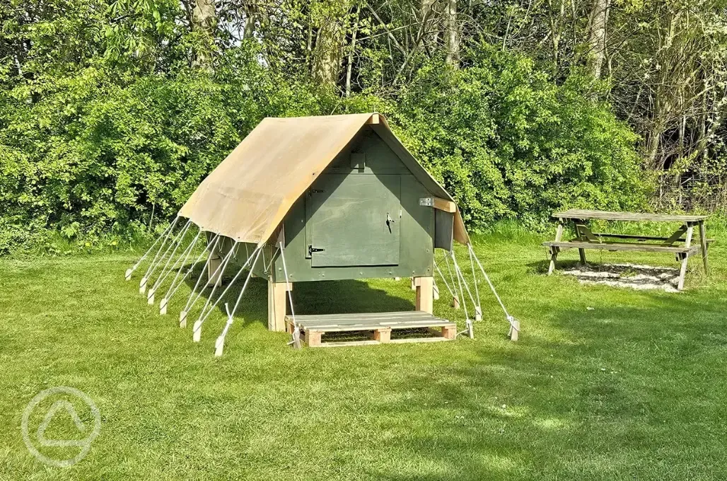 Trekking pod ready tent interior 