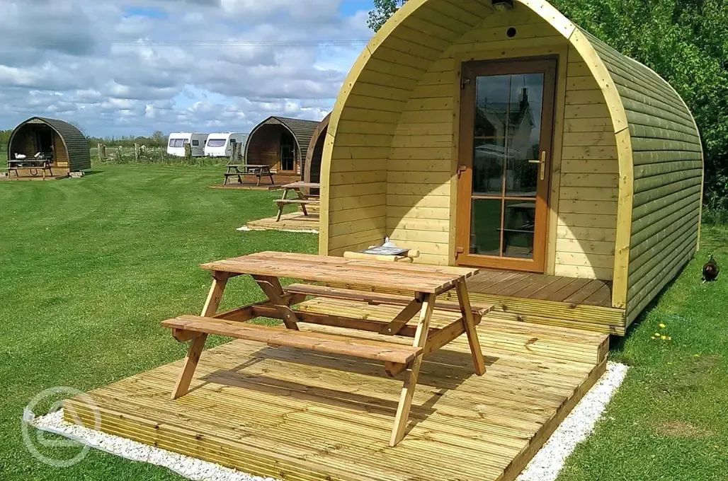 Camping pods