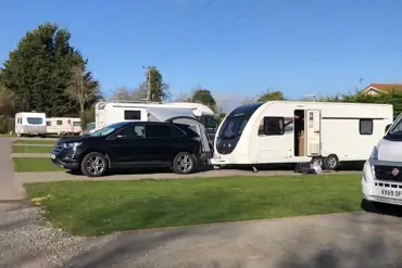 Electric hardstanding touring pitches