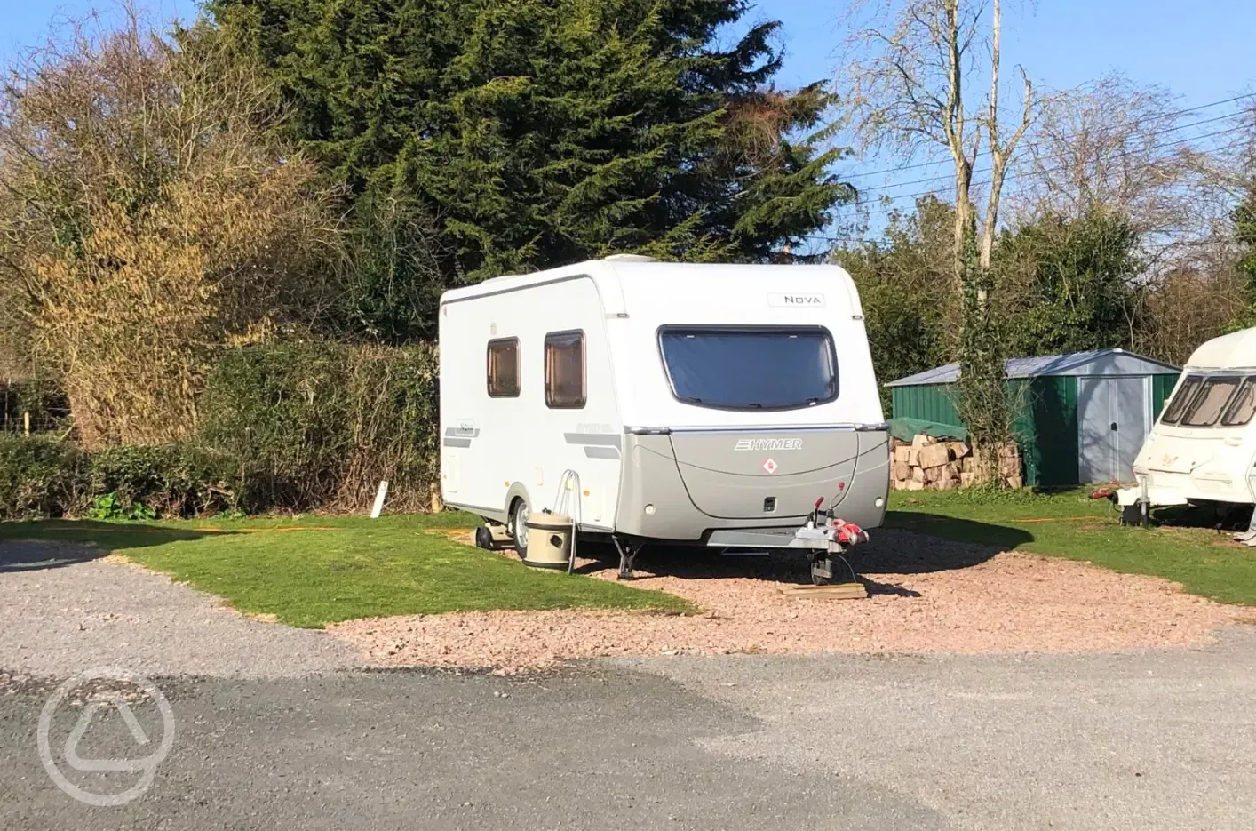 Electric hardstanding touring pitches