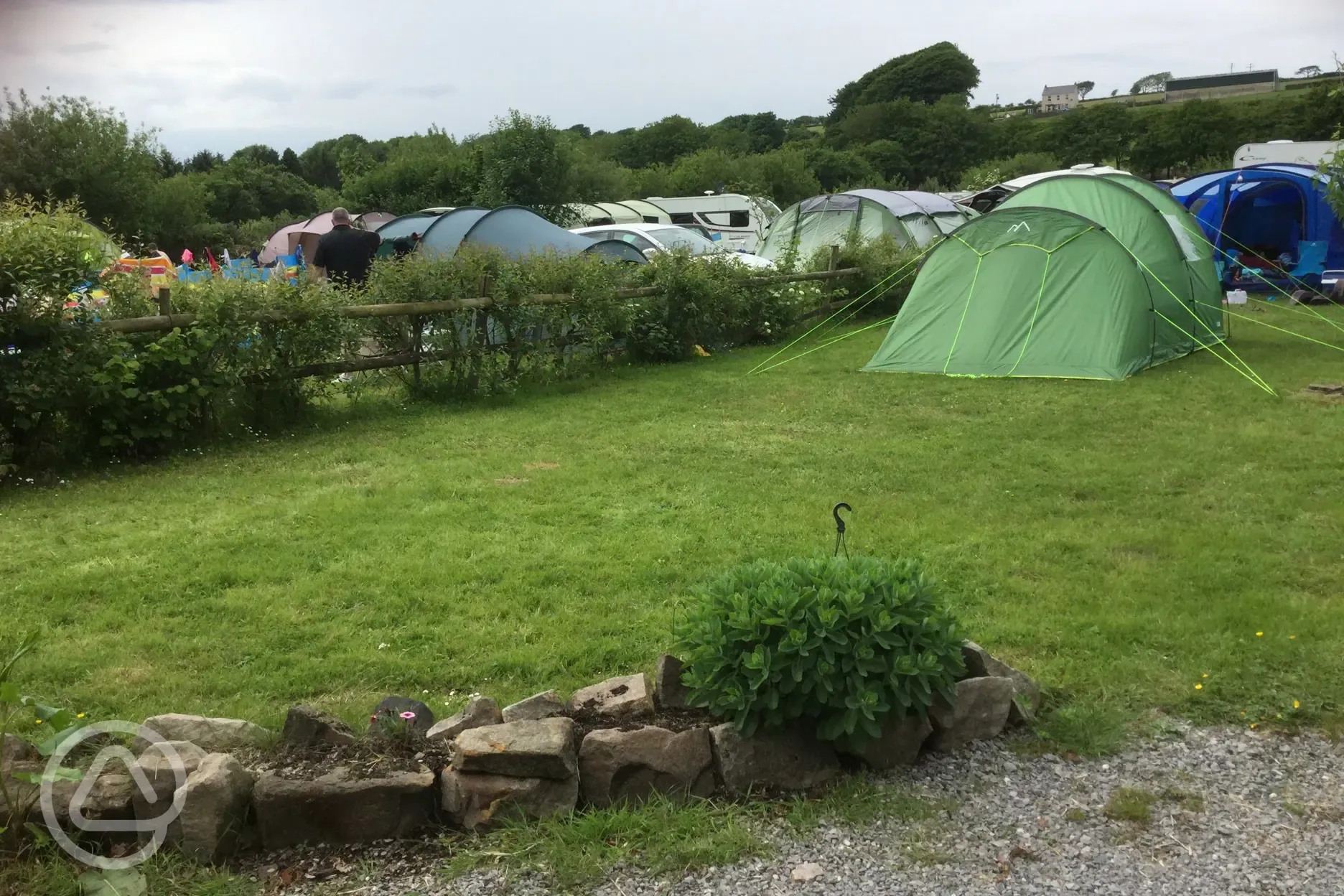 A busy weekend on the campsite 