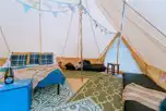 Bell tent interior