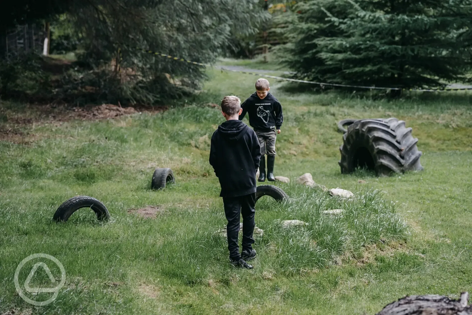 Onsite nature play space for kids
