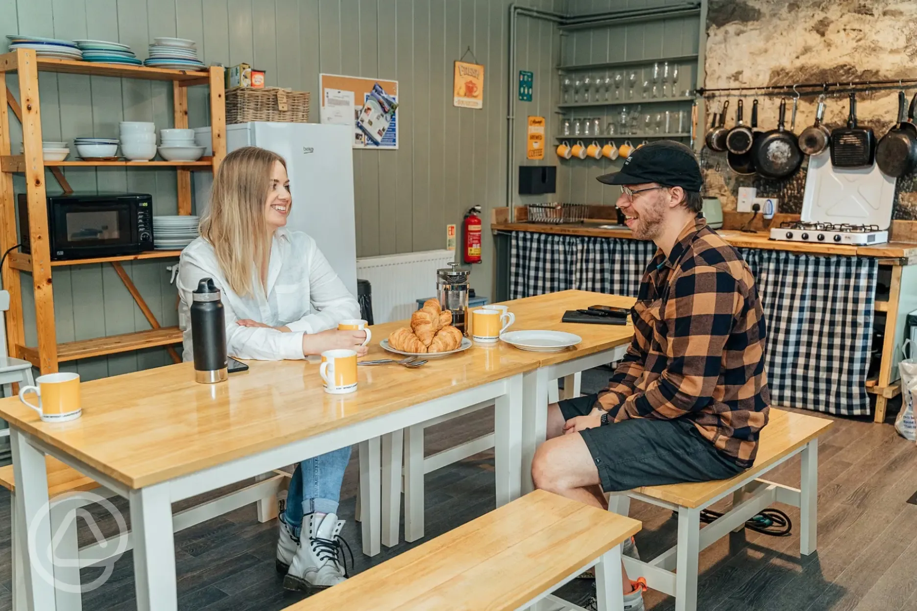  Bothy for glamping guests only, located by reception
