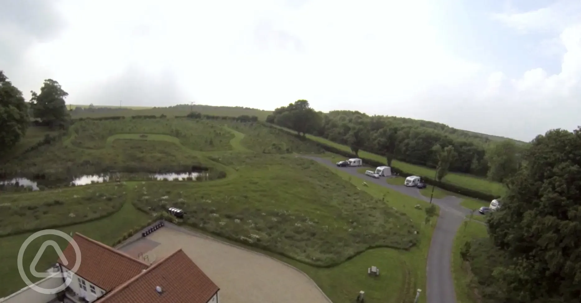 birds eye view of Greetham Retreat CL