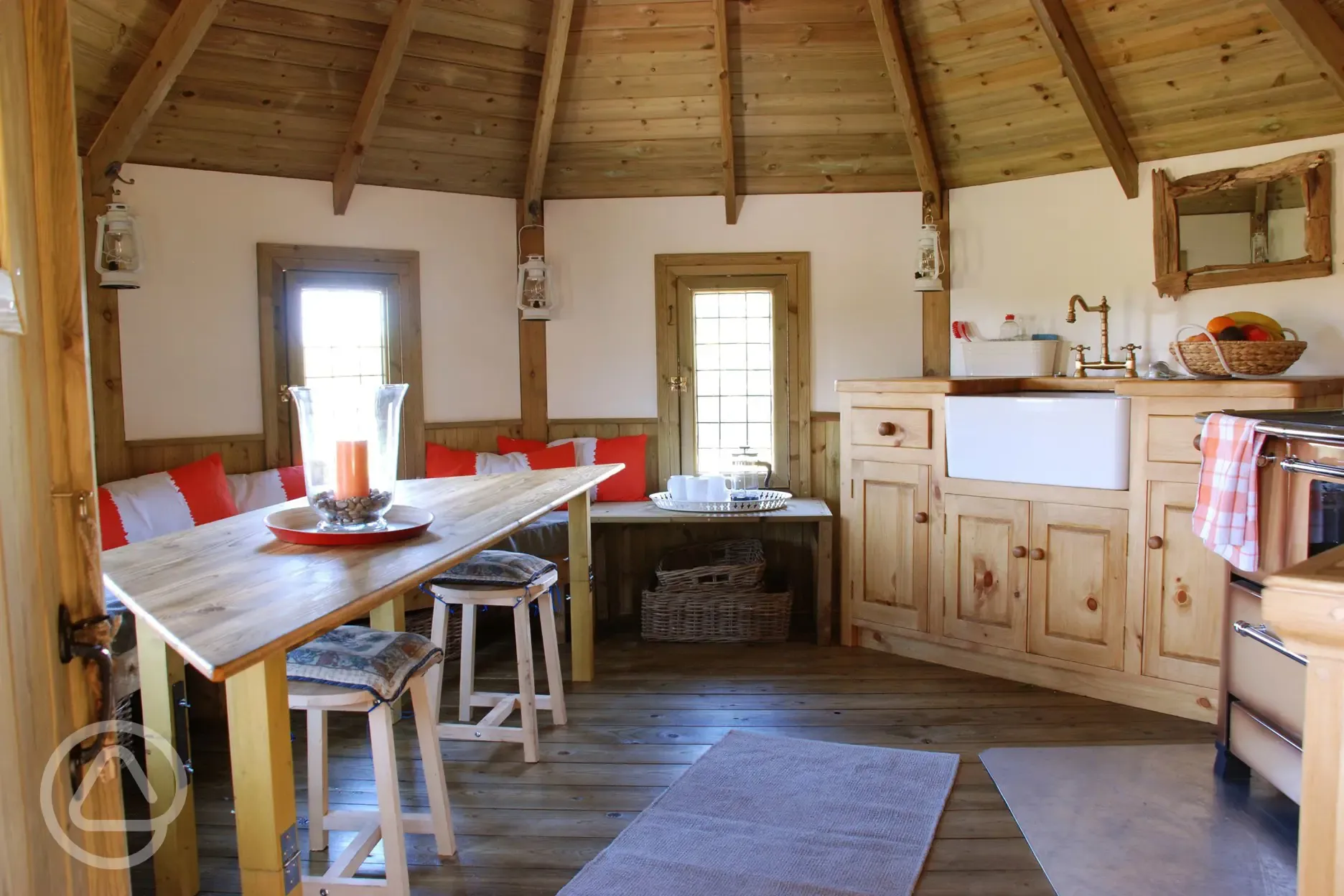 Treehouse interior