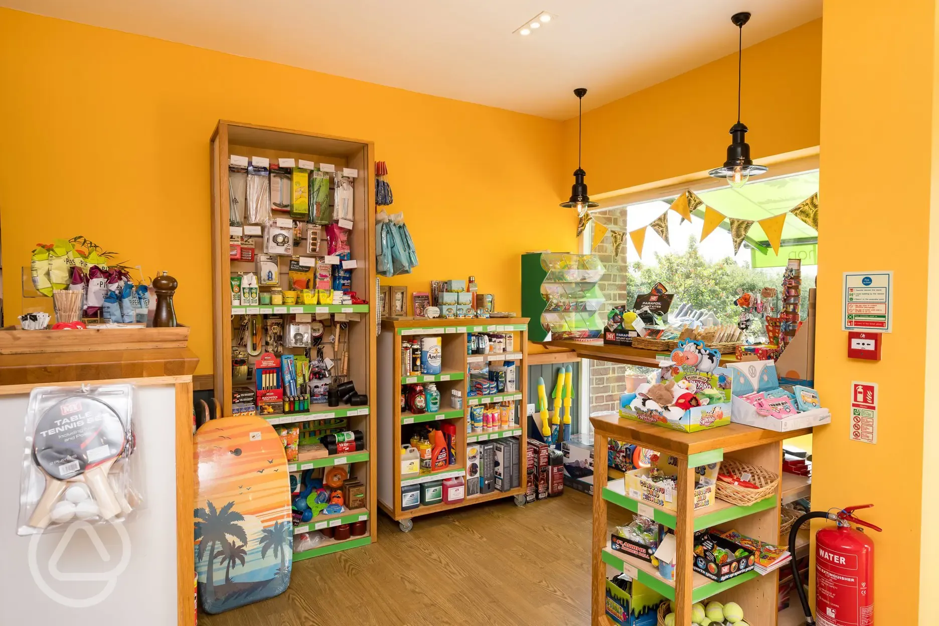 Haw Wood Farm's shop well-stocked with essentials