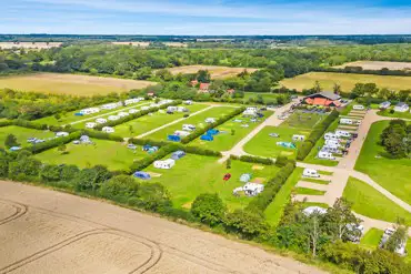 Haw Wood Farm aerial with rural views