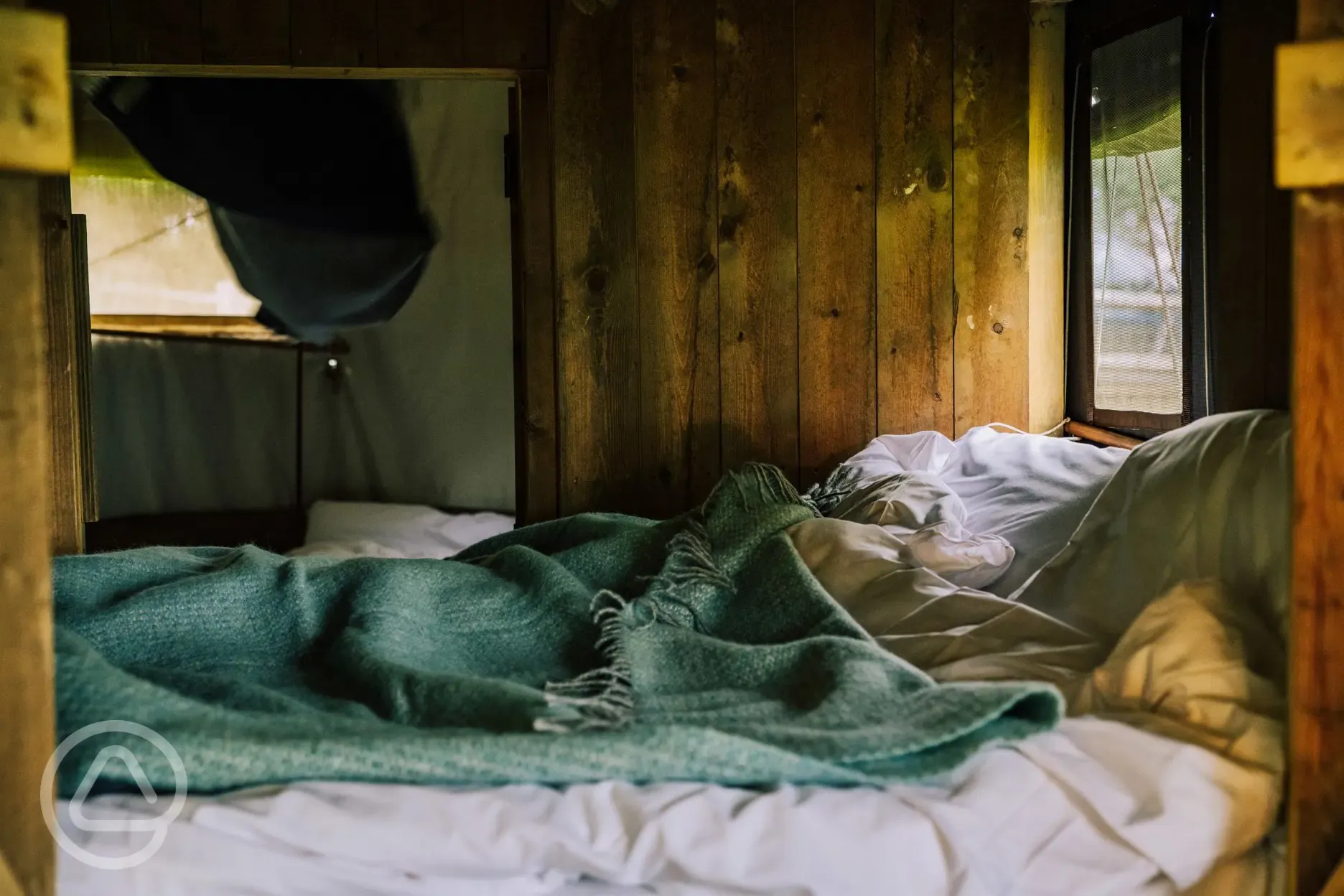 Canvas lodge - double bed