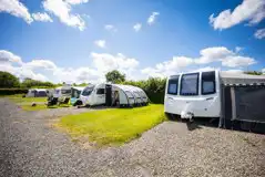 Fully serviced electric hardstanding pitches Fully serviced electric hardstanding pitches