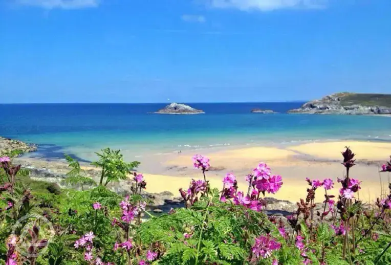 Nearby beach