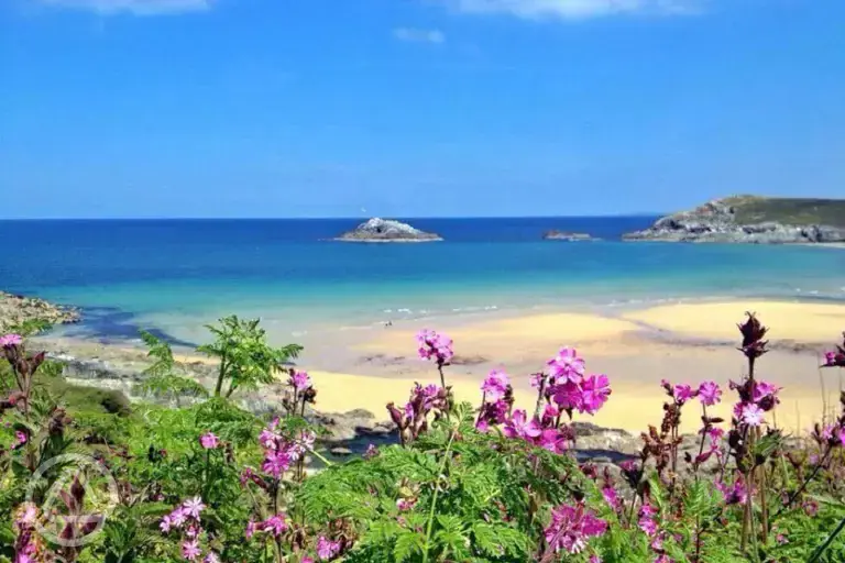Nearby beach
