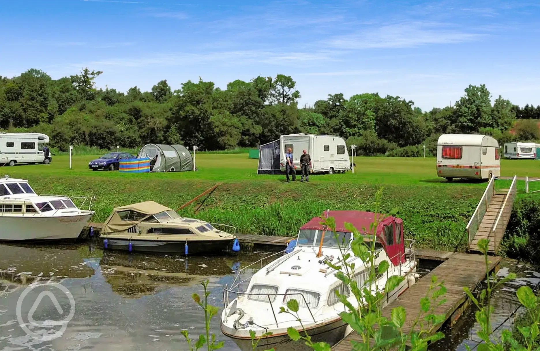 Riverside electric grass pitches