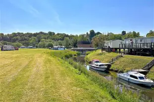 Mill House Caravan Site and Boatyard, Hawford, Worcester, Worcestershire