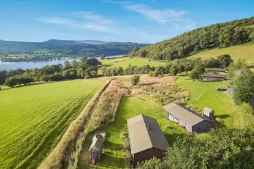 Aerial of the site