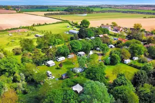 Shottisham Campsite, Shottisham, Woodbridge, Suffolk (10.8 miles)