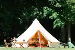 Furnished bell tents