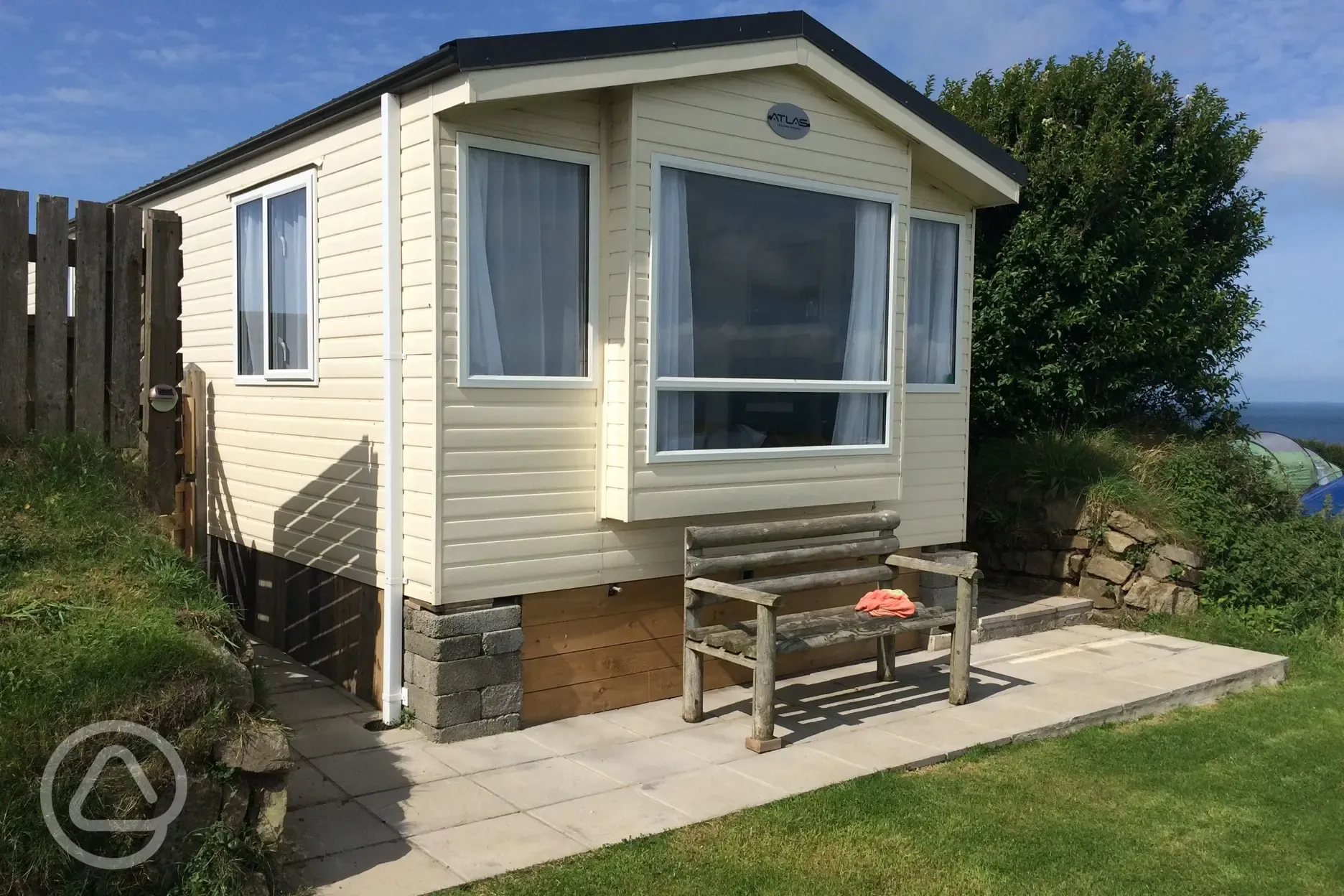 Static caravan available to hire