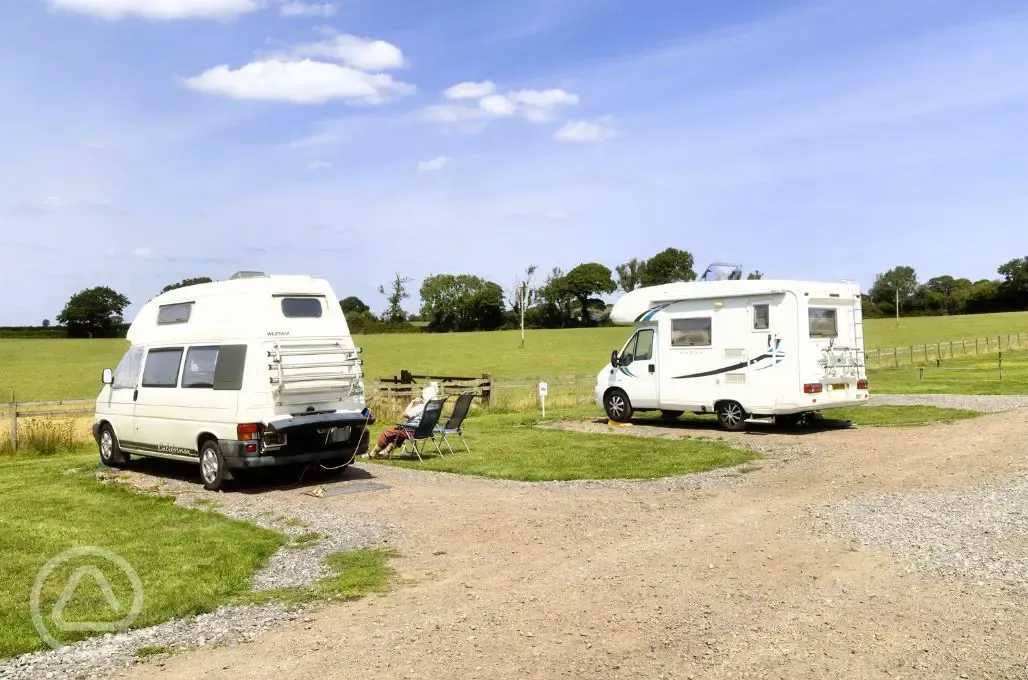 Electric hardstanding pitches