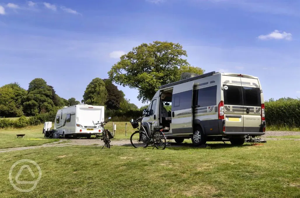 Electric hardstanding pitches