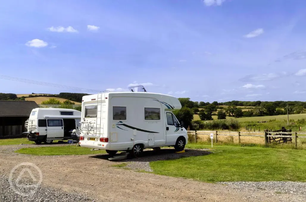 Electric hardstanding pitches