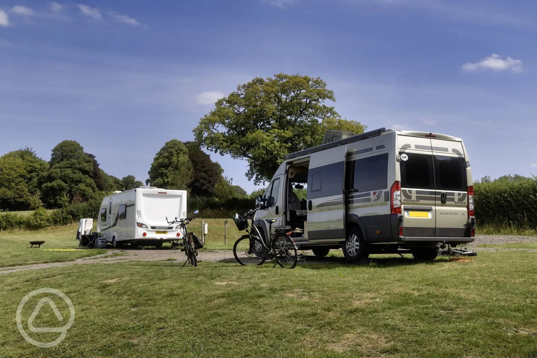 Electric hardstanding pitches