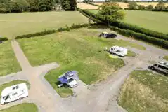 Grass and hardstanding pitches
