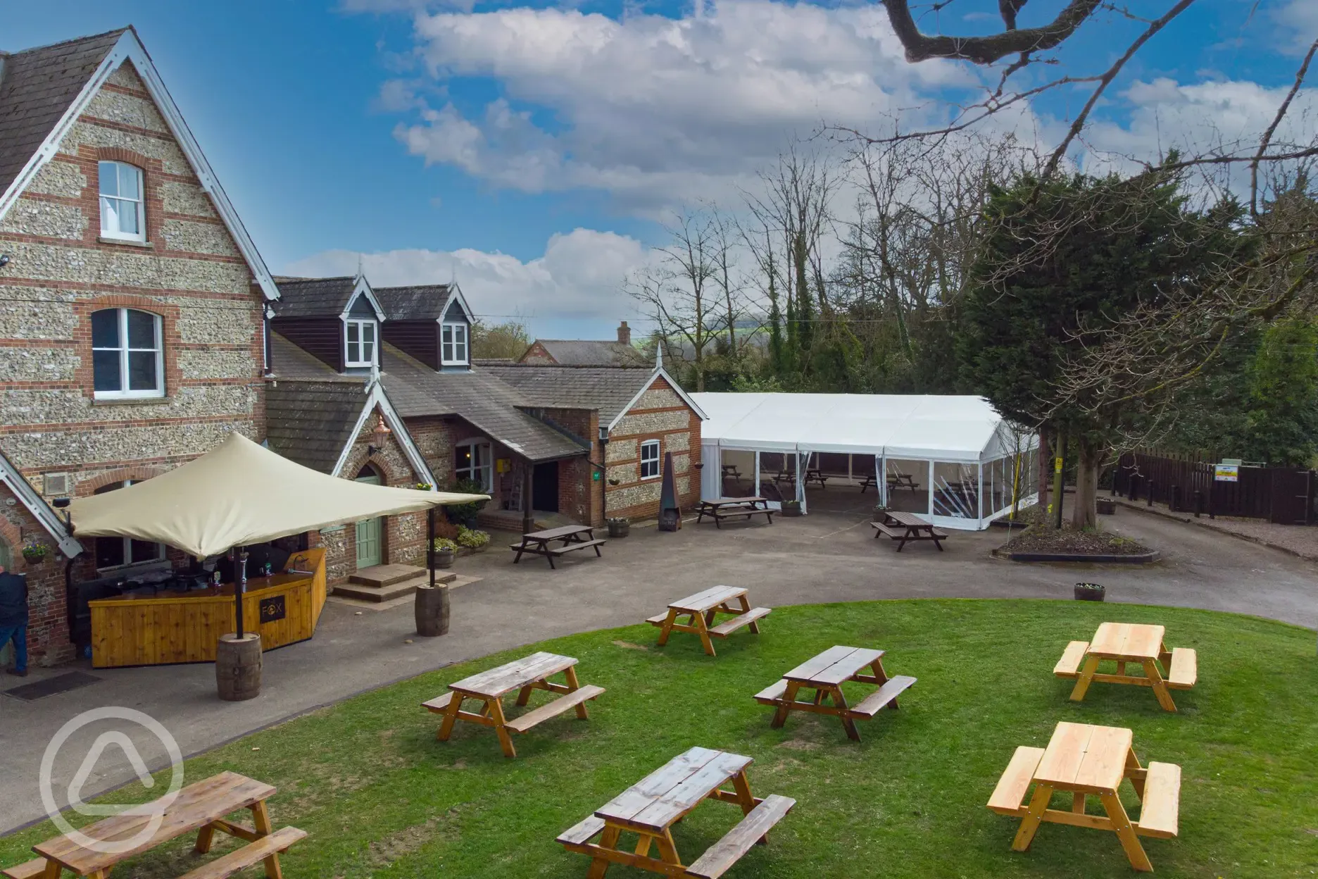 The Fox Inn, opposite the site