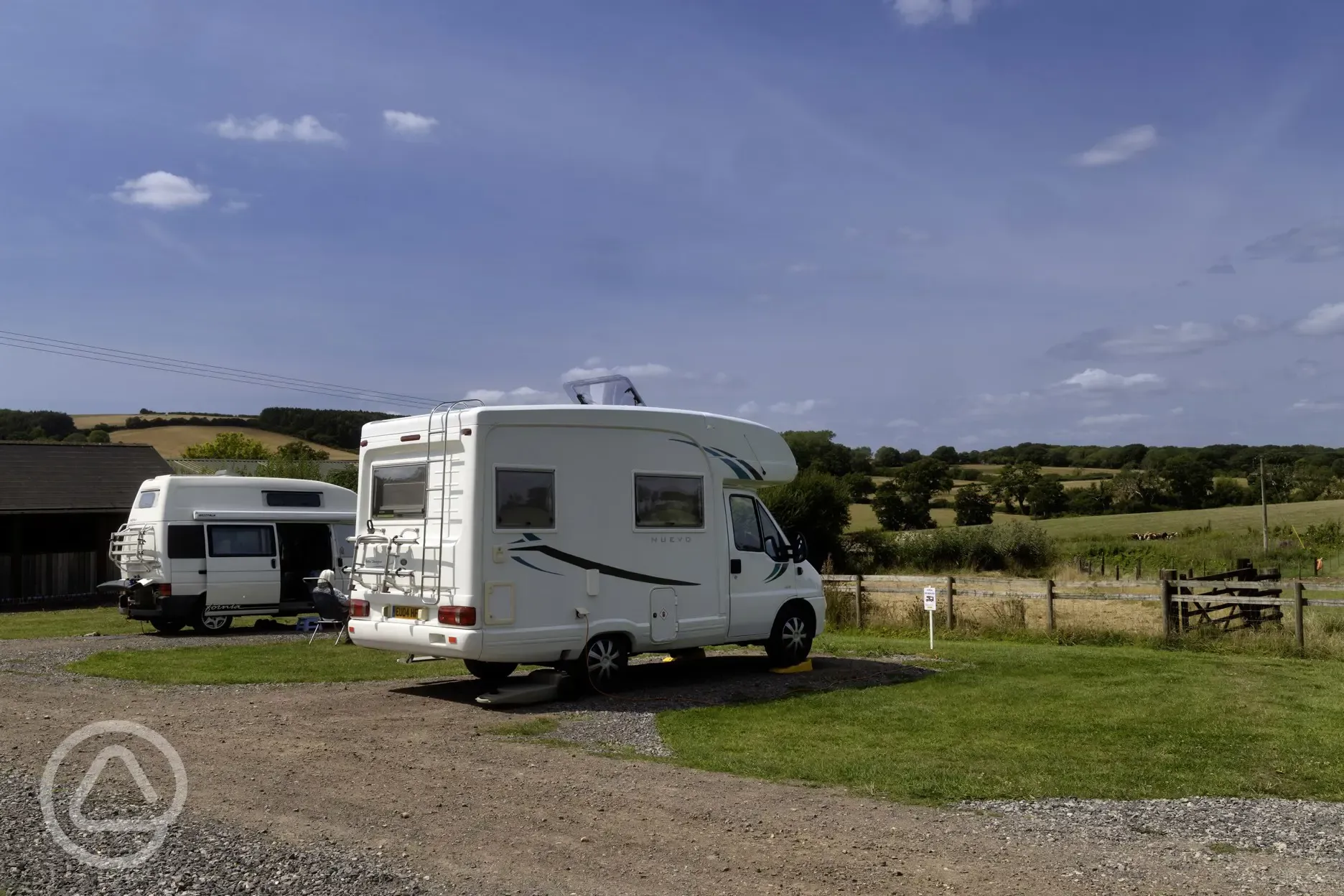 Electric hardstanding pitches