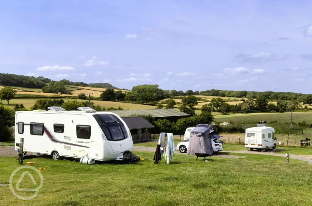 Electric hardstanding pitches