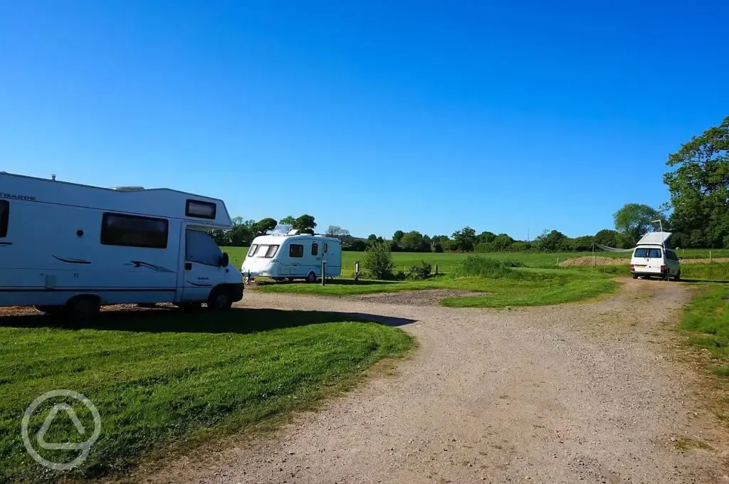 Electric hardstanding pitches