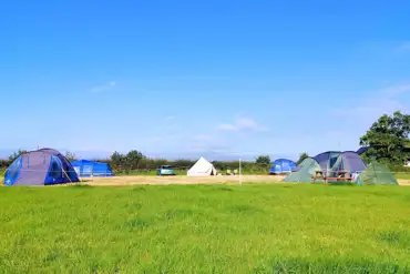 Large non electric grass pitches (10m x 10m)