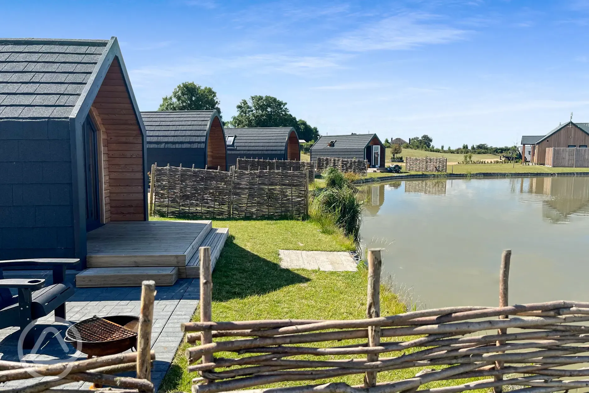 Ensuite glamping pods