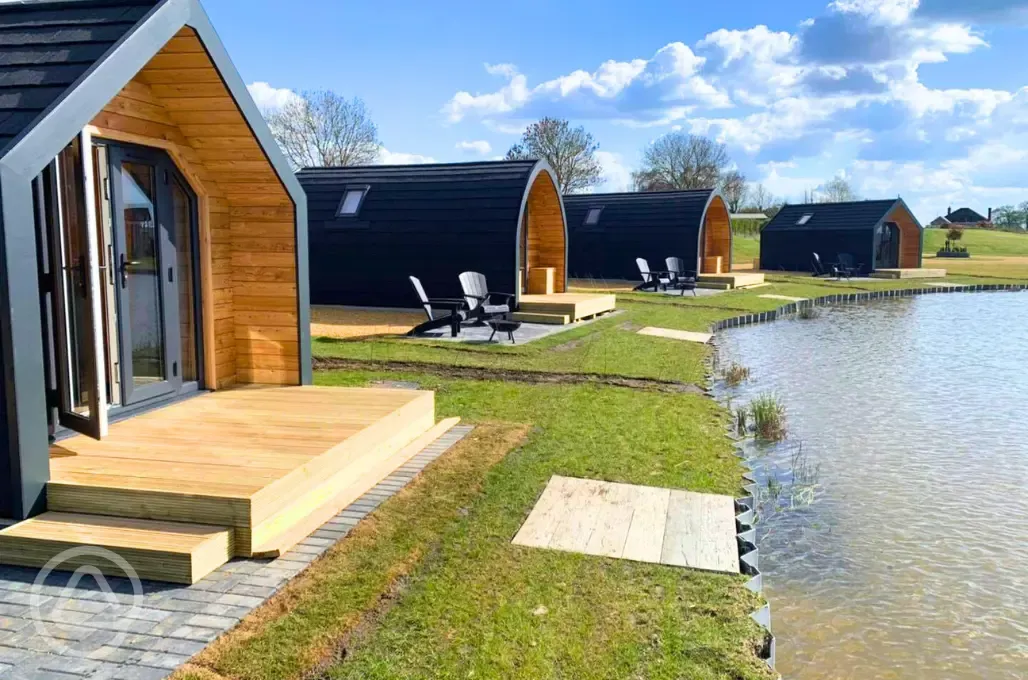 Ensuite glamping pods