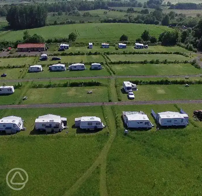 Mill Hill Farm Caravan and Camping Park in Saxmundham, Suffolk