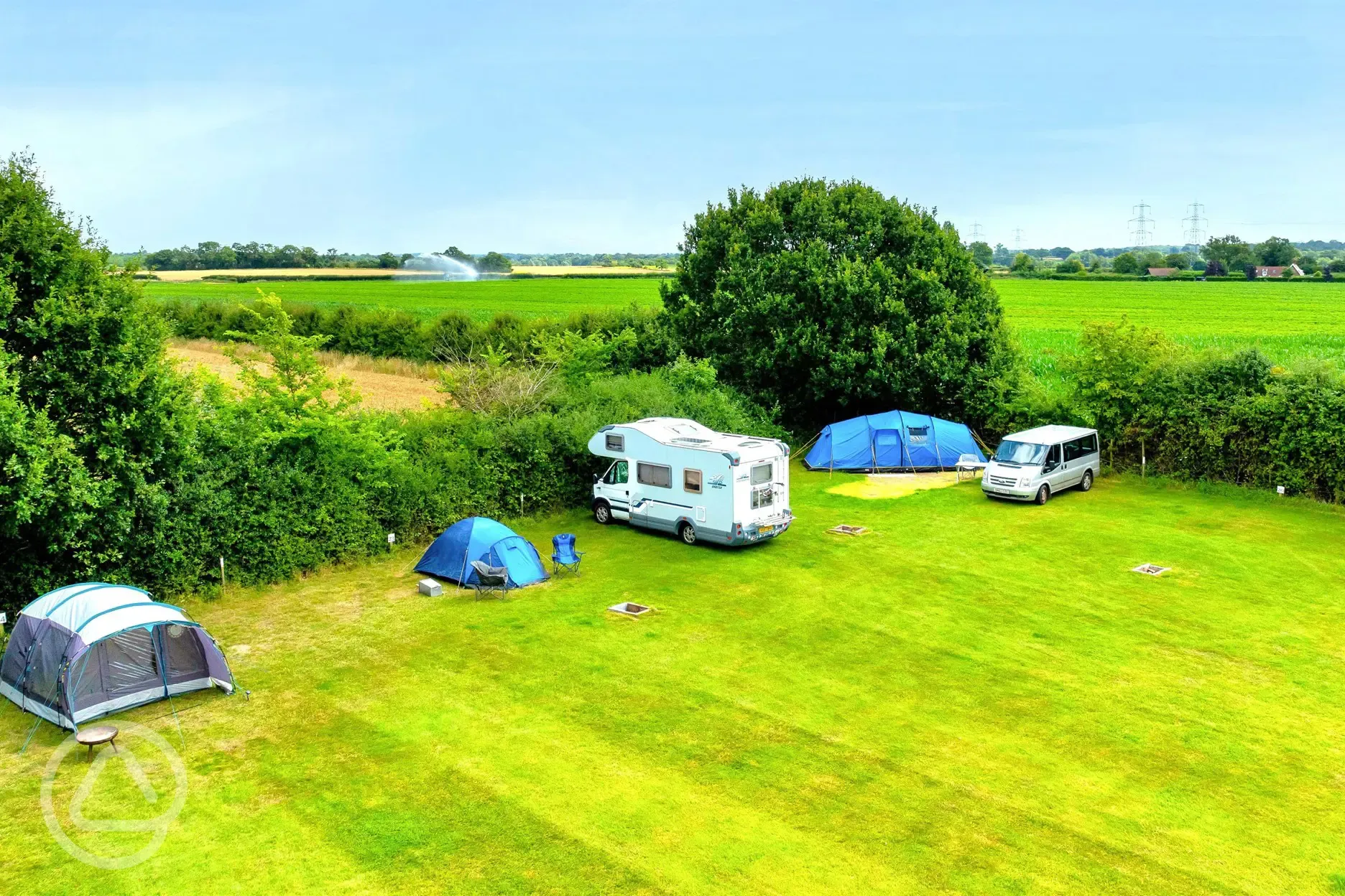 Non electric grass pitches