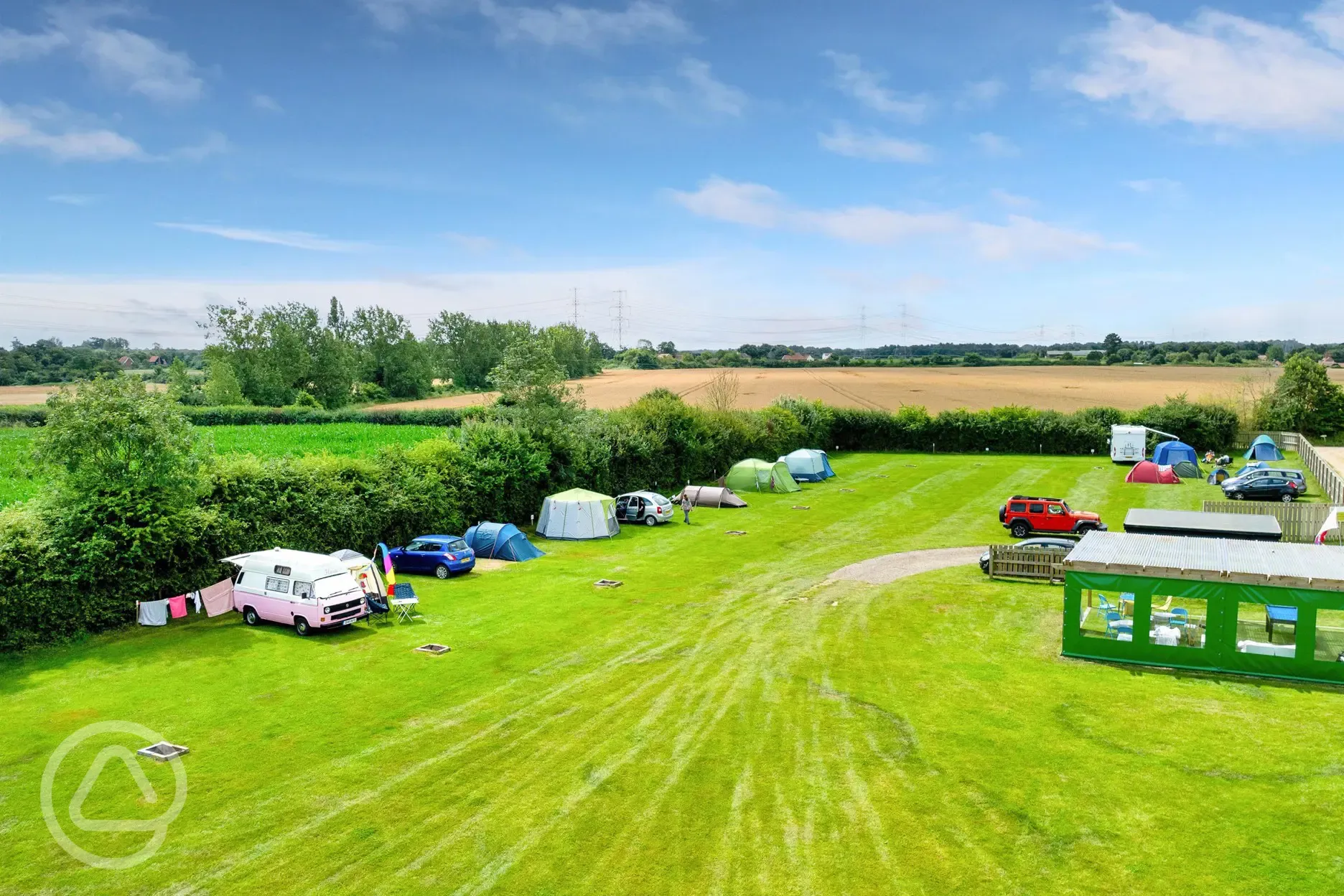 Non electric grass pitches