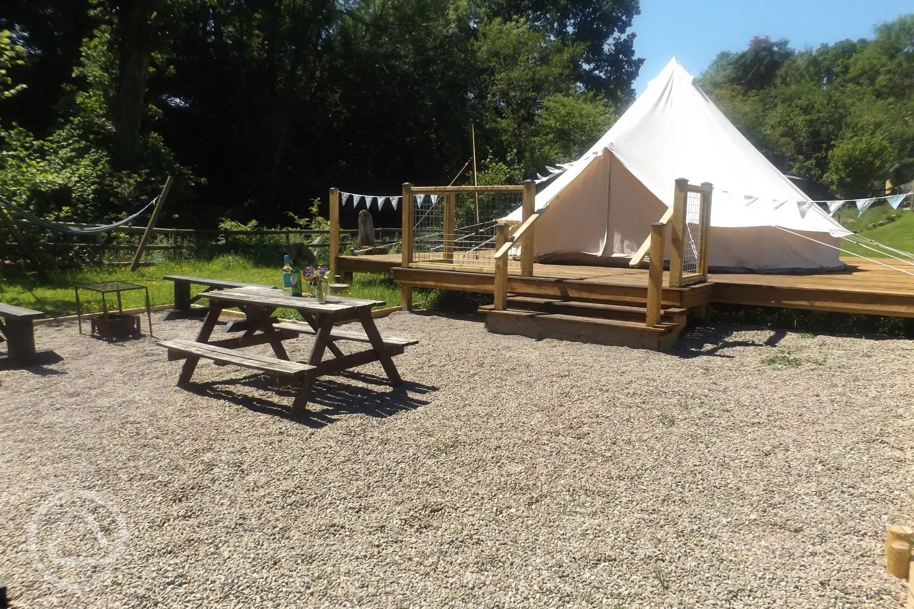 Large bell tent