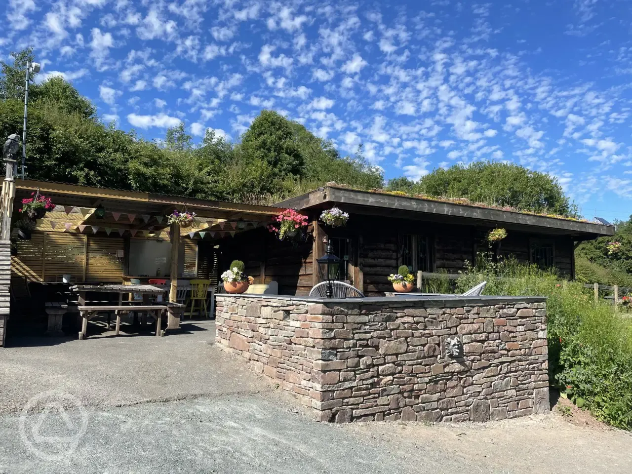 Communal cooking area