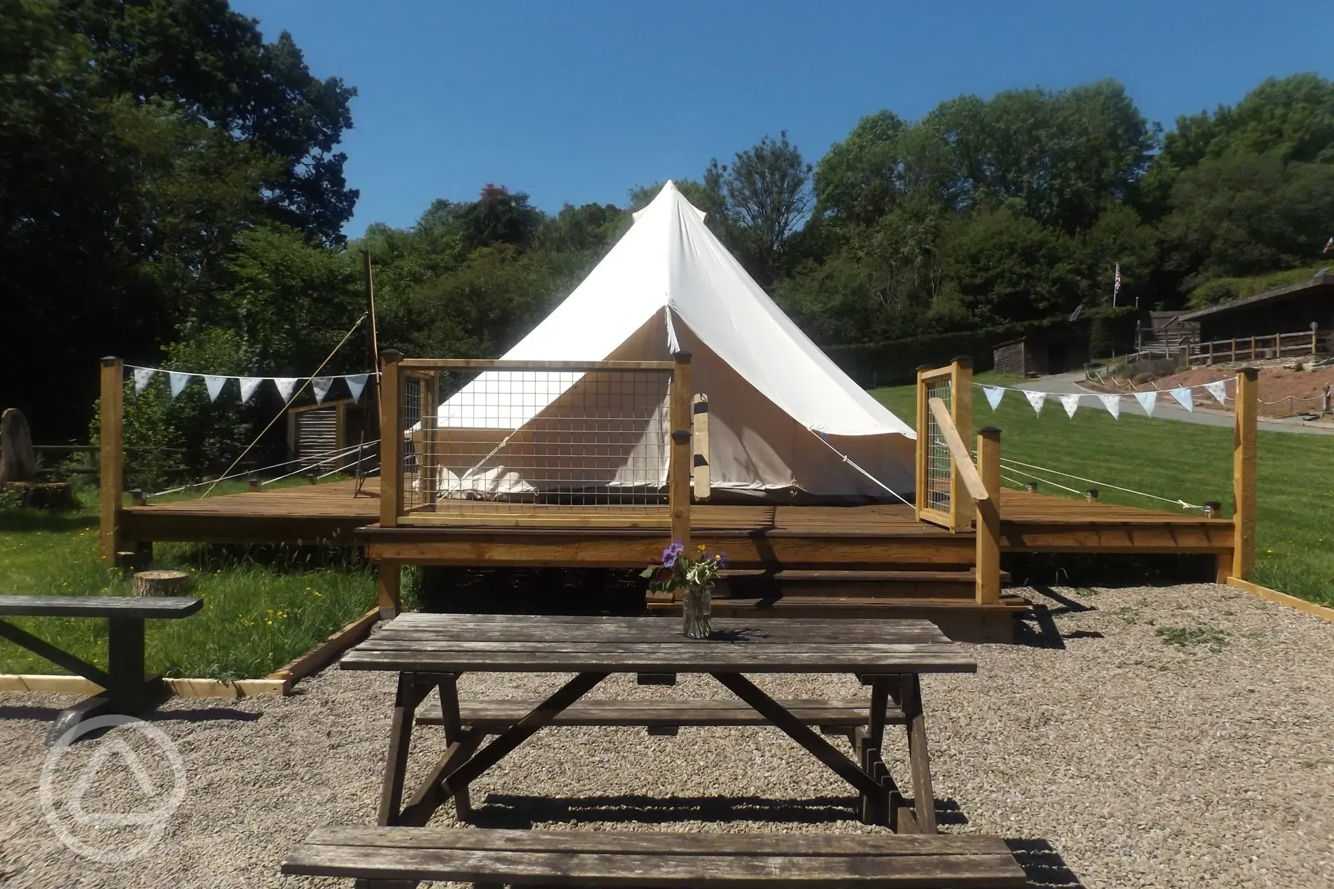 Large bell tent