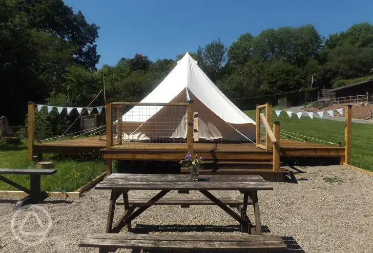 Large bell tent