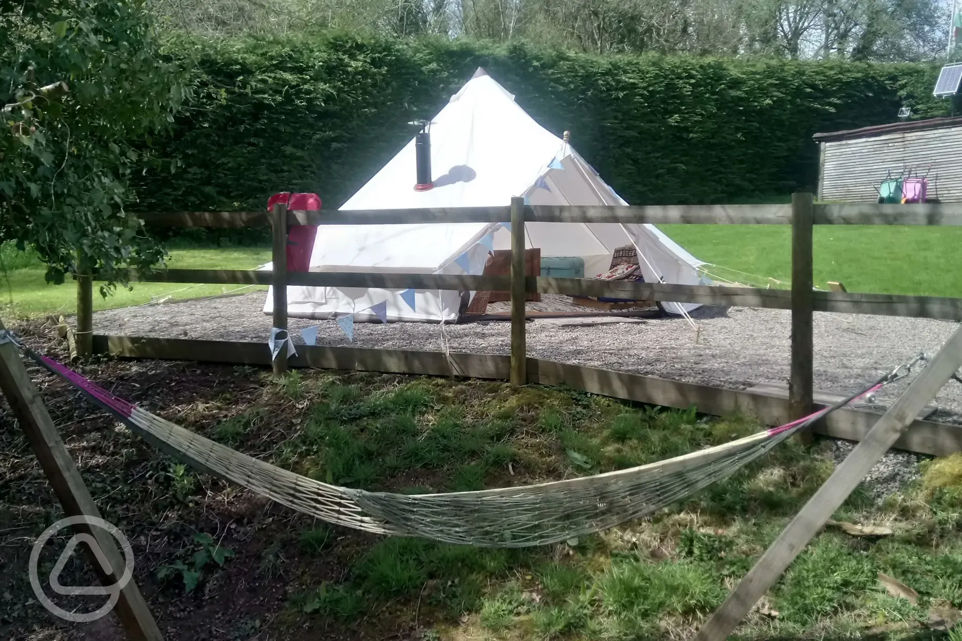 Boutique bell tent