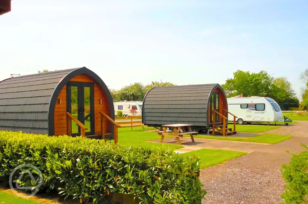 Camping pods