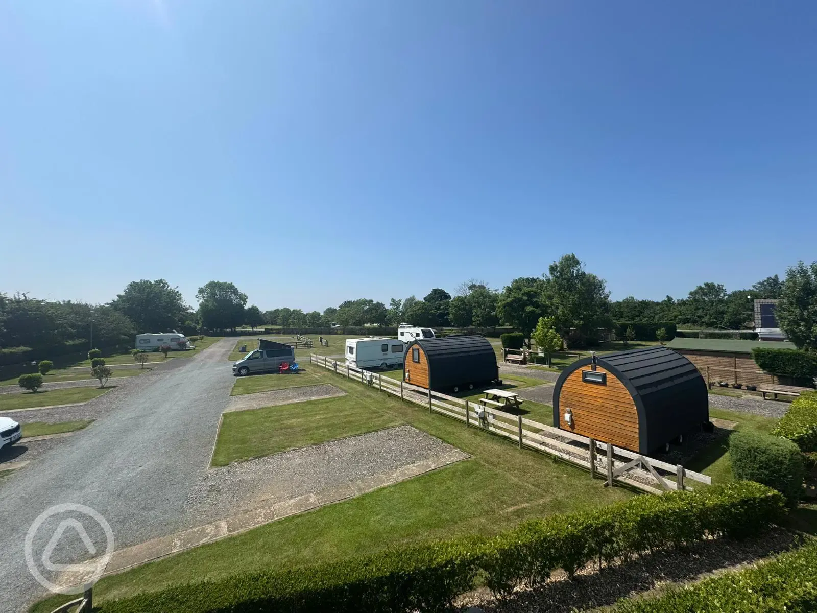 Hardstanding pitches