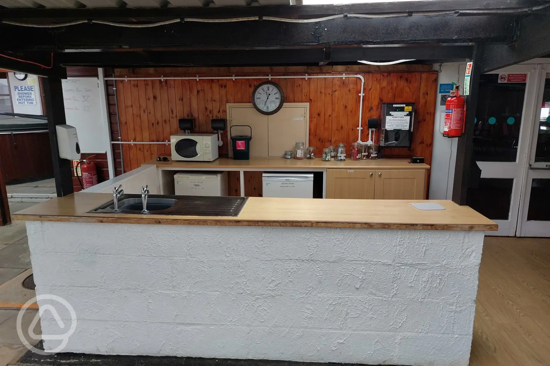 Visitor's kitchen