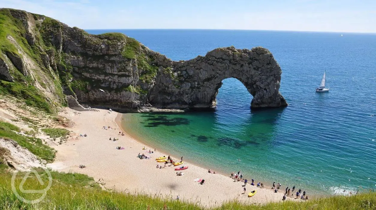 Nearby Durdle Door 