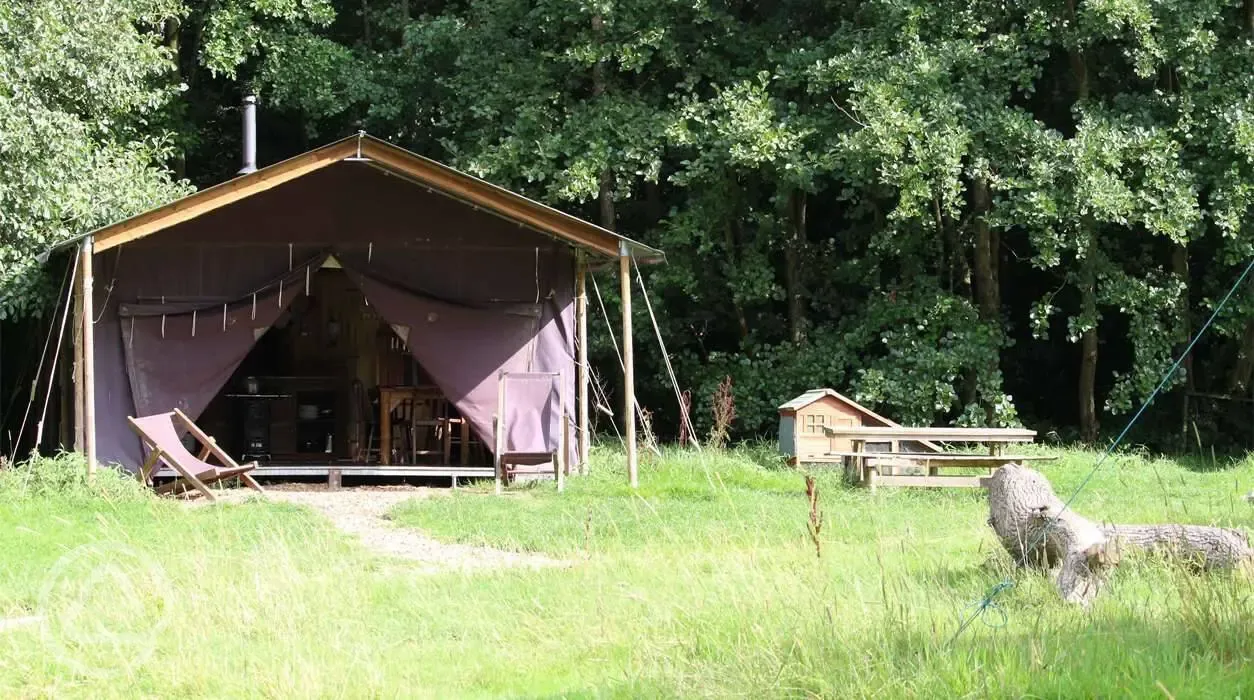 Upper Shadymoor Farm tents