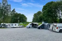 Large electric hardstanding pitches for caravans, motorhomes and campervans